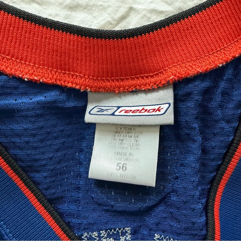 Reebok Vintage sleeveless Knicks Jersey #8 Sprewell In great - Picture 6 of 9